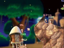 Worms - Open Warfare (E) [0368] - screen 1