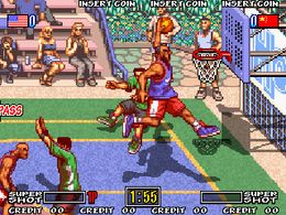 Hoops '96 - screen 1