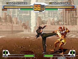 SvC Chaos - SNK vs Capcom (MVS) - screen 1