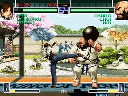 The King of Fighters 10th Anniversary 2005 Unique (The King of Fighters 2002 bootleg) - screen 2