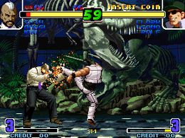 The King of Fighters 10th Anniversary 2005 Unique (The King of Fighters 2002 bootleg) - screen 1