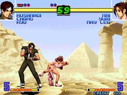 The King of Fighters 10th Anniversary Extra Plus (The King of Fighters 2002 bootleg) - screen 2