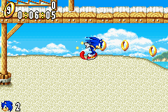 Double Pack - Sonic Advance & Chu Chu Rocket (J) [2455] - screen 1