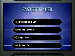 Who Wants To Be A Millionaire - screen 1