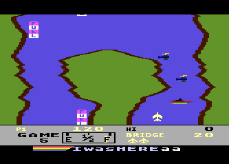River Raid (E) - screen 1