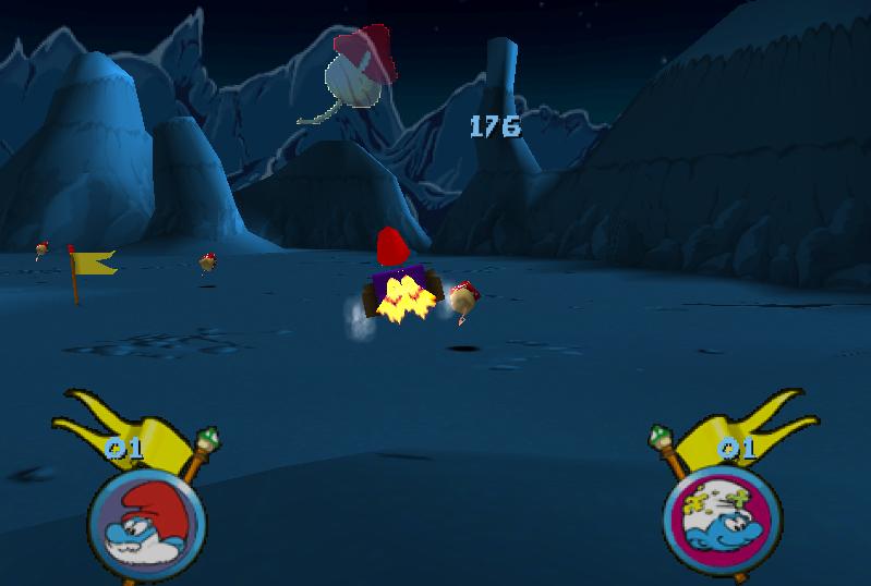 Smurf Racer - screen 1