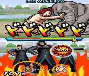 Moero - Nekketsu Rhythm Damashii Osu - Tatakae - Ouendan 2 (J) [1081] - screen 2