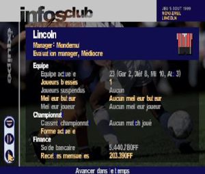 C+ Premier Manager - screen 1