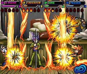 Katekyoo Hitman REBORN! DS Flame Rumble Kaien Ring Soudatsusen(J)[1698] - screen 2