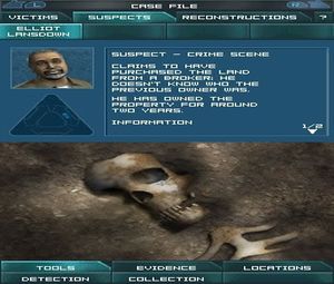 CSI: Dark Motives(U)[1787] - screen 1