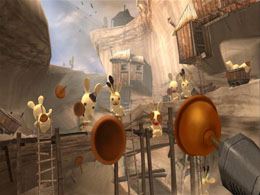 Rayman Raving Rabbids - screen 2