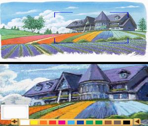 Kokoro o Yasumeru Otona no Nurie DS 2 (J) [2041] - screen 1