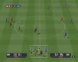 Winning Eleven 2000 J-League (Multiplayer/Online) - screen 2