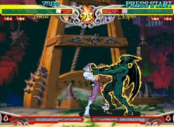 Darkstalkers 3 Jedahs Damnation - screen 1