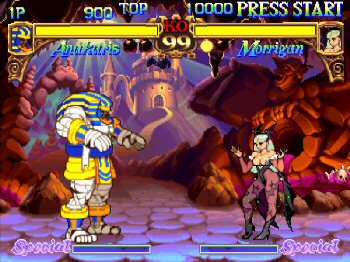 Darkstalkers The Night Warriors - screen 1