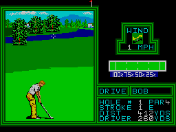 PGA Tour Golf (UE) [!] - screen 1