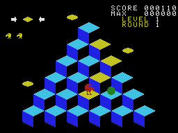 Q-bert (SC-3000) [!] - screen 1