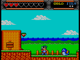 Wonder Boy 5 - Wonder Boy in Monster World (UE) [!] - screen 1