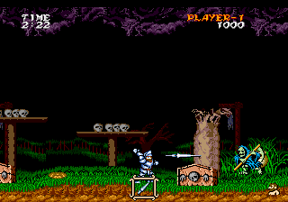 Dai Makai Mura (SGX) (Ghouls and Ghosts) (J) - screen 2