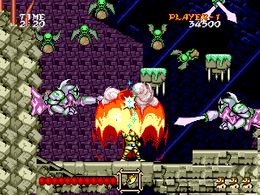 Dai Makai Mura (SGX) (Ghouls and Ghosts) (J) - screen 1
