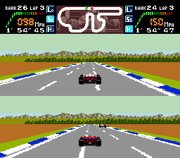 Final Lap Twin (U) - screen 2