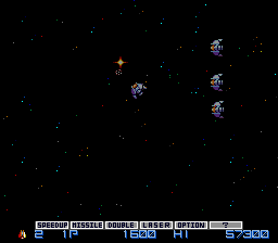 Gradius (J) - screen 1