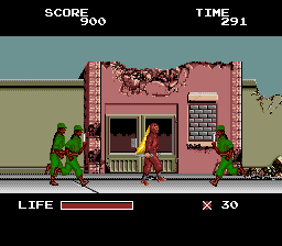 Ninja Warriors, The (J) - screen 2