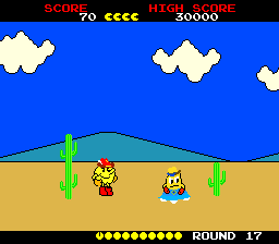 Pac-Land (U) - screen 1