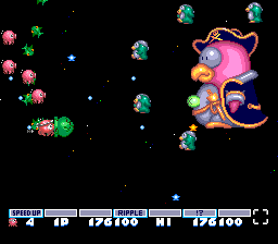 Parodius (J) - screen 2