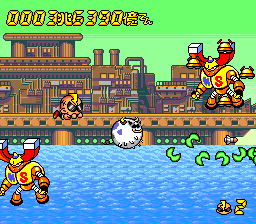 Pc Denjin - Punkic Cyborgs (Air Zonk) (J) - screen 2