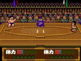 Tsuppari Sumo Wrestling Game (J) - screen 1