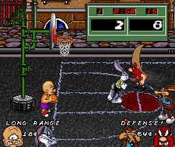Looney Tunes Basketball (E) - screen 1