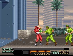 Ninja Warriors Again, The (J) - screen 1