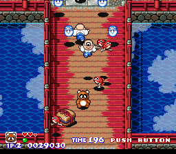 Pocky & Rocky (U) [!] - screen 1