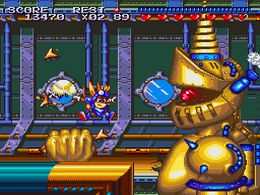 Sparkster (U) - screen 2