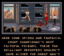 Spirou (E) - screen 1