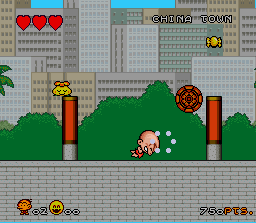 Super Bonk (U) - screen 1